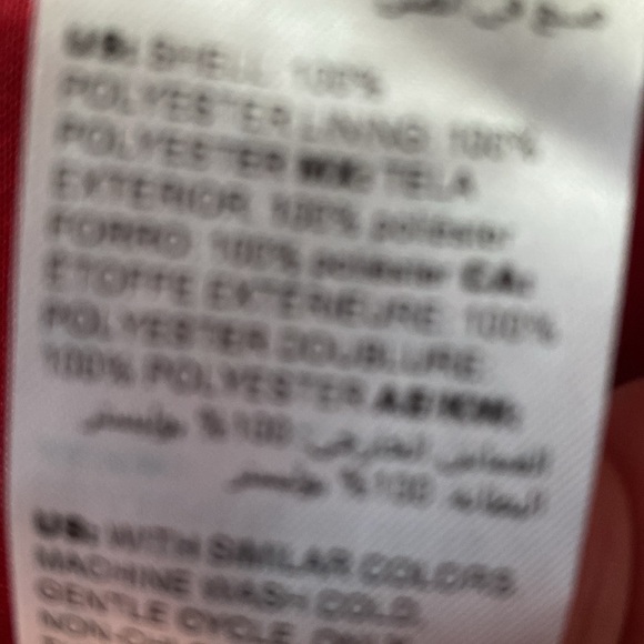 Chicos red open front jacket NWT - Picture 10 of 10